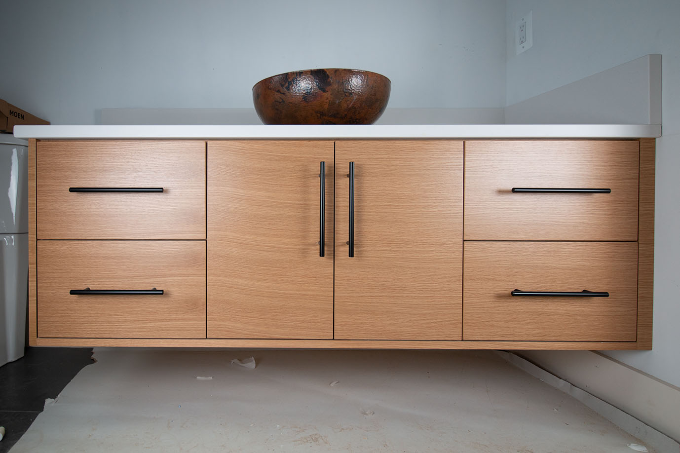 Modern Custom Bath Cabinets