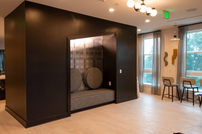 Creating an Inviting Hotel or Lobby Space with Custom Banquette Seating
